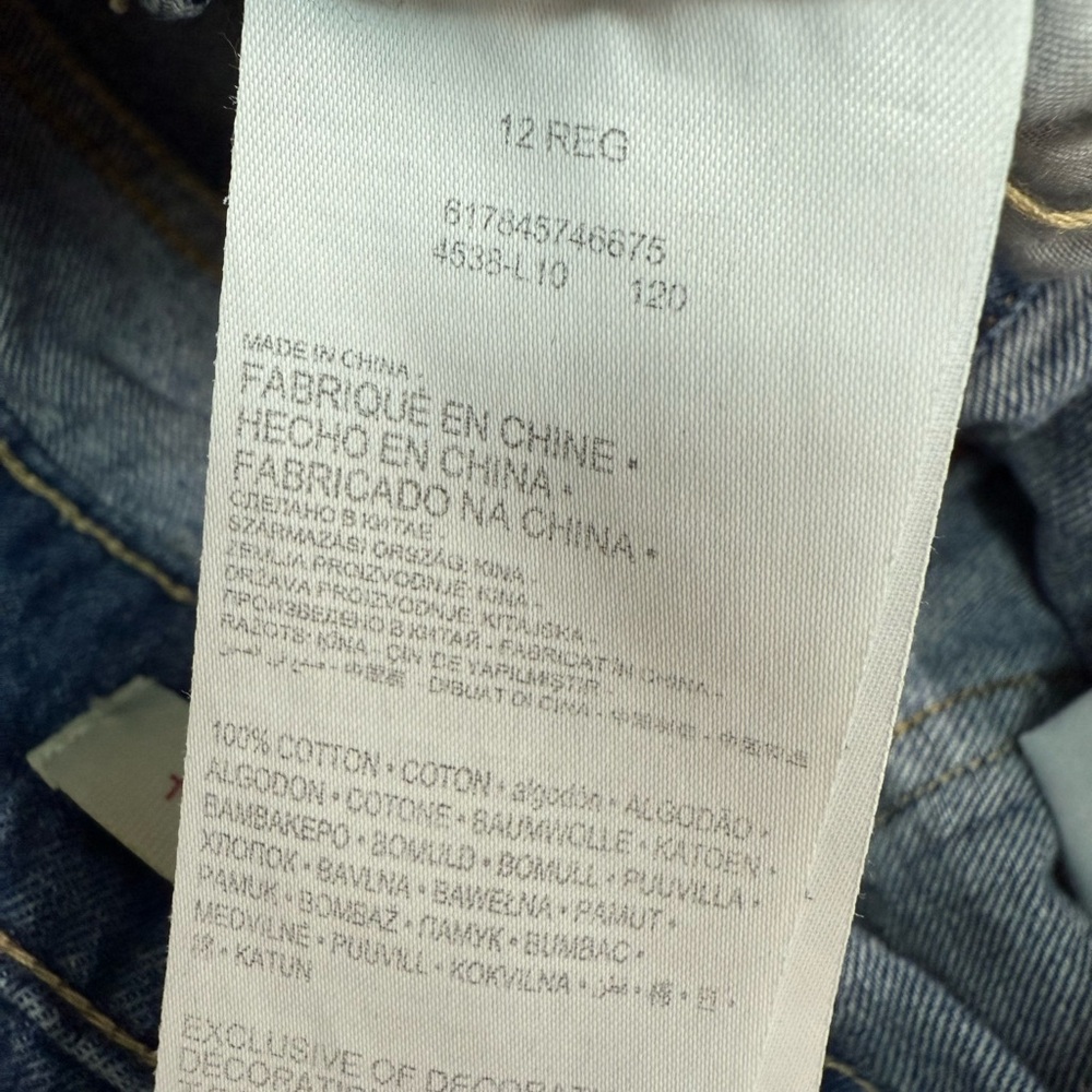 Levi’s Denim Overalls Size 12 - Picture 5 of 8